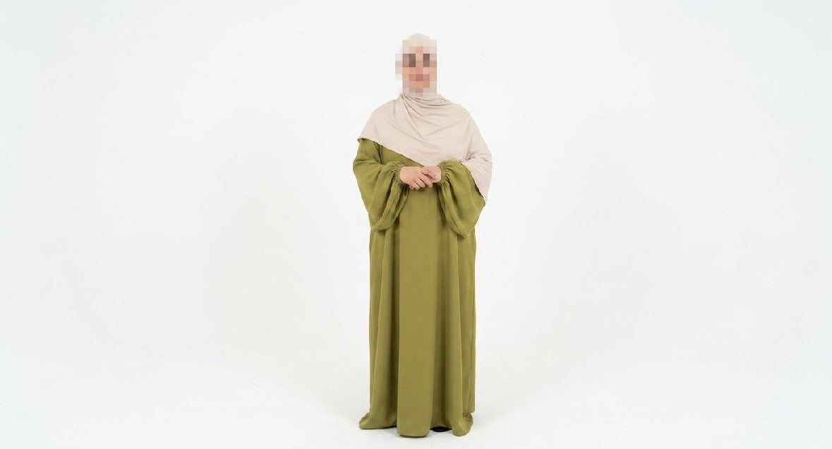 Aisha Balloon Sleeve Abaya
