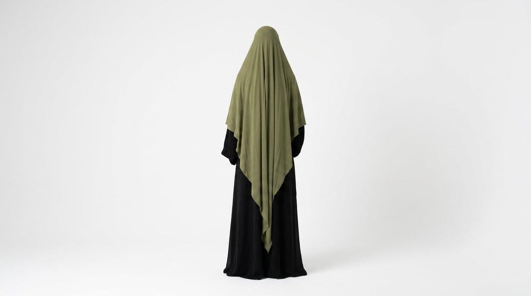 Maxi Bamboo Jersey Khimar – Full Coverage &amp; Flowy Comfort