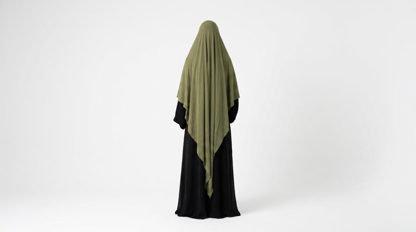 Maxi Bamboo Jersey Khimar – Full Coverage & Flowy Comfort