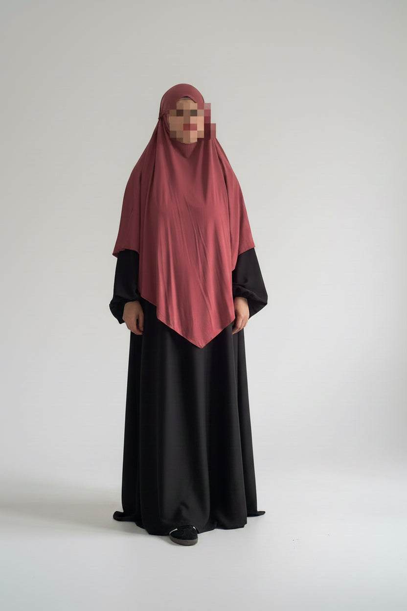 Everyday Bamboo Jersey Khimar – Lightweight, Breathable &amp; Comfortable