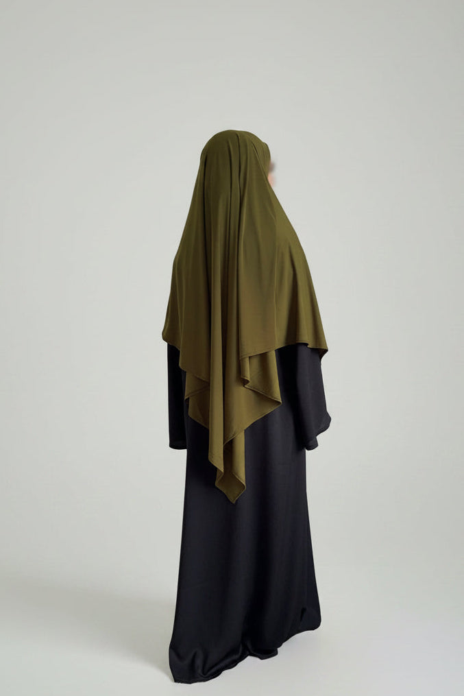 Premium Jersey Khimar – Everyday Elegance &amp; Structured Comfort