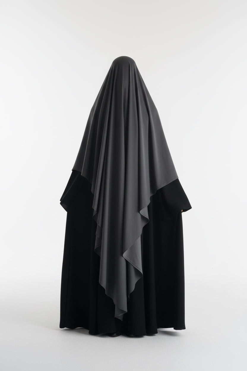 Maxi Jersey Khimar - Premium Khimar Hijab - Modest Jersey Khimar