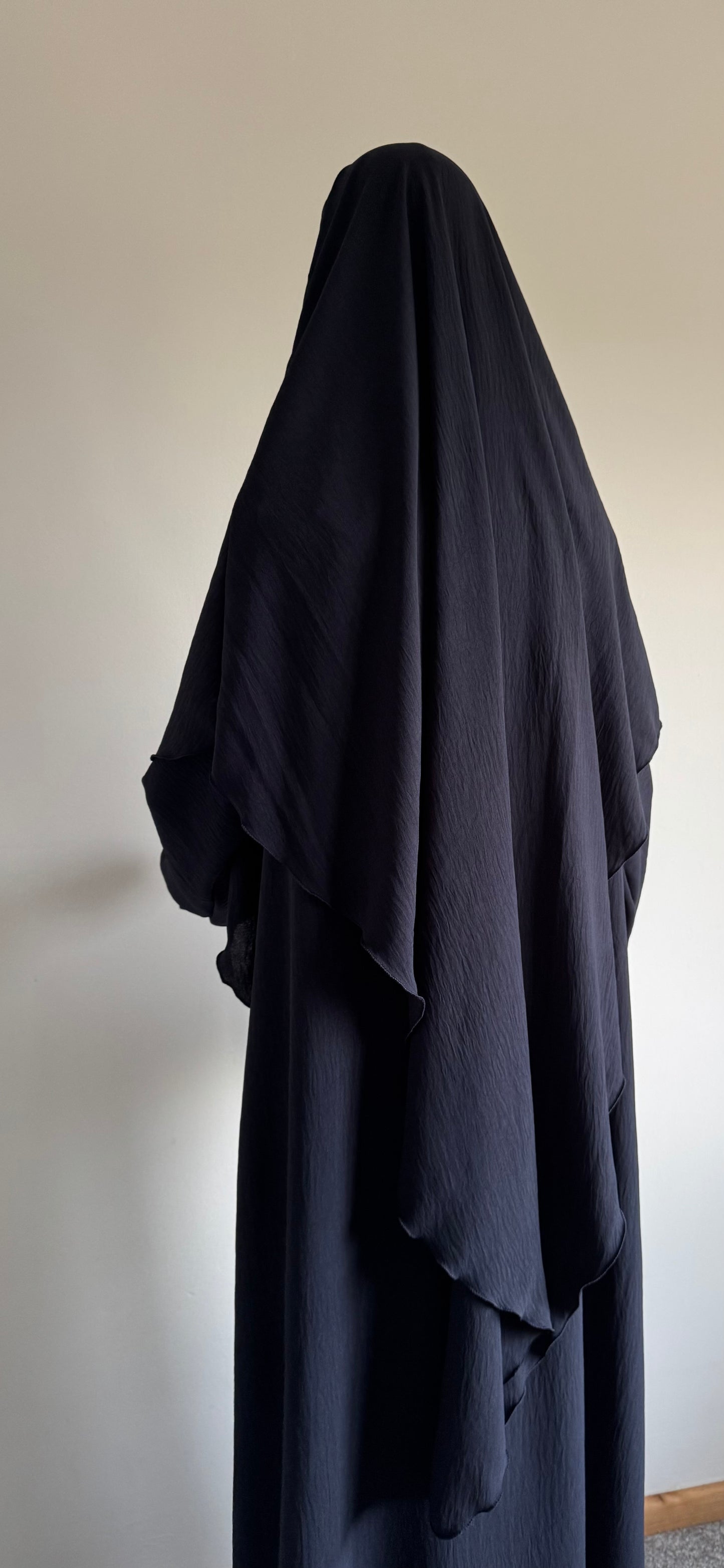 Navy Abaya & Khimar Set Mariya