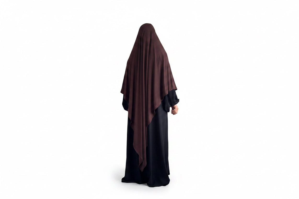 Maxi Bamboo Jersey Khimar – Full Coverage & Flowy Comfort