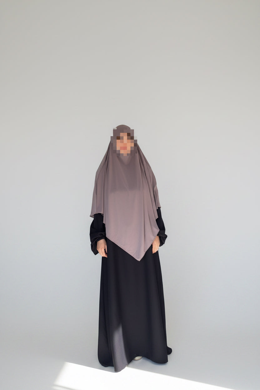 Premium Jersey Khimar – Everyday Elegance &amp; Structured Comfort
