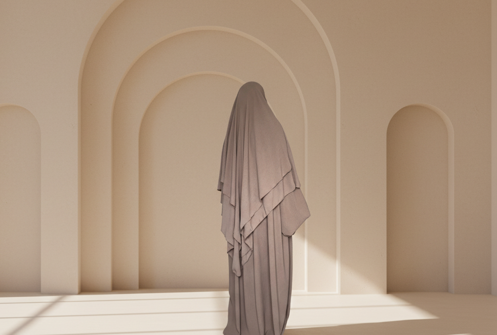 Camel Abaya & Khimar Set ASSIYA
