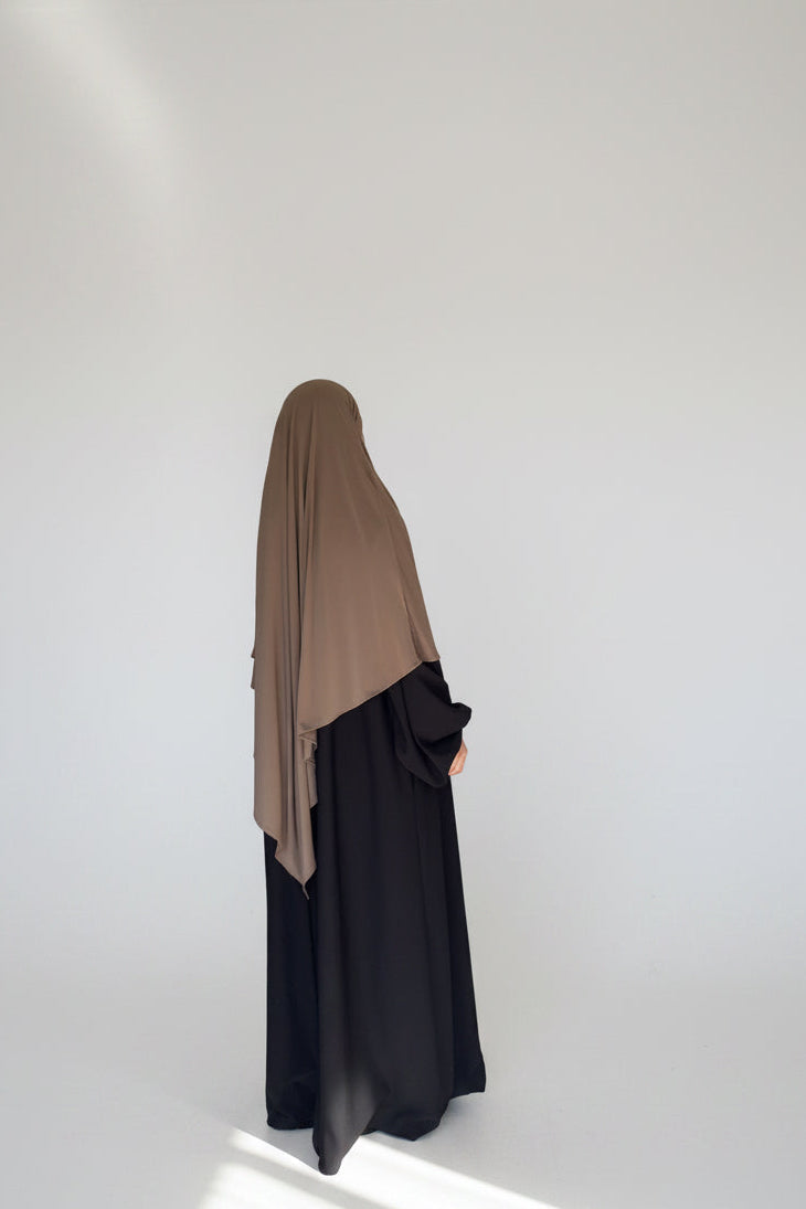 Premium Jersey Khimar – Everyday Elegance &amp; Structured Comfort