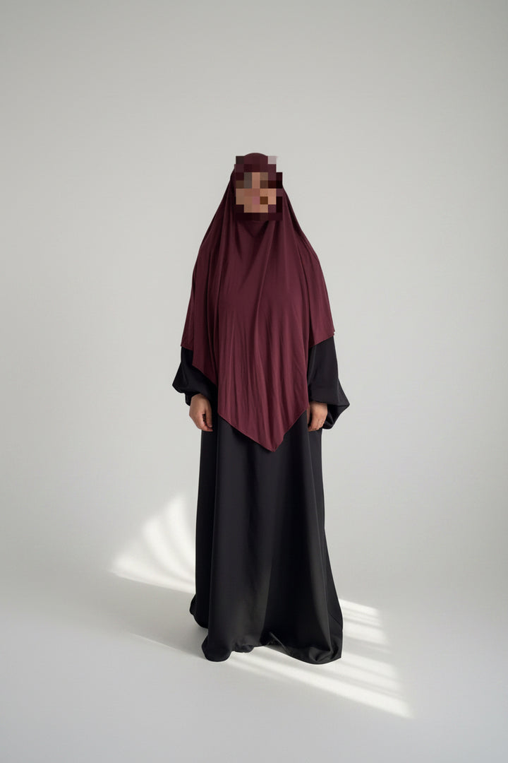 Everyday Bamboo Jersey Khimar – Lightweight, Breathable &amp; Comfortable