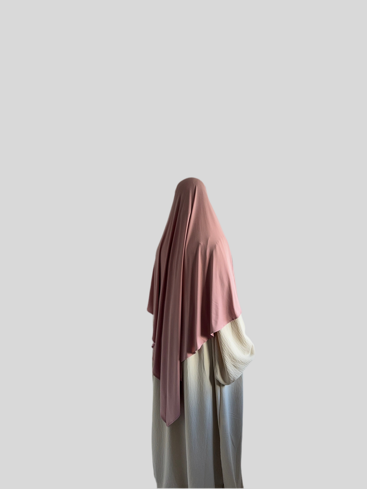 Regular Premium Jersey Khimar pink