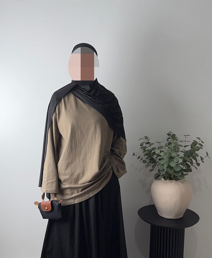 Oversized Modest Top 100% cotton
