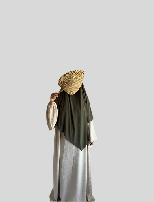 Regular Kaki Premium Jersey Khimar
