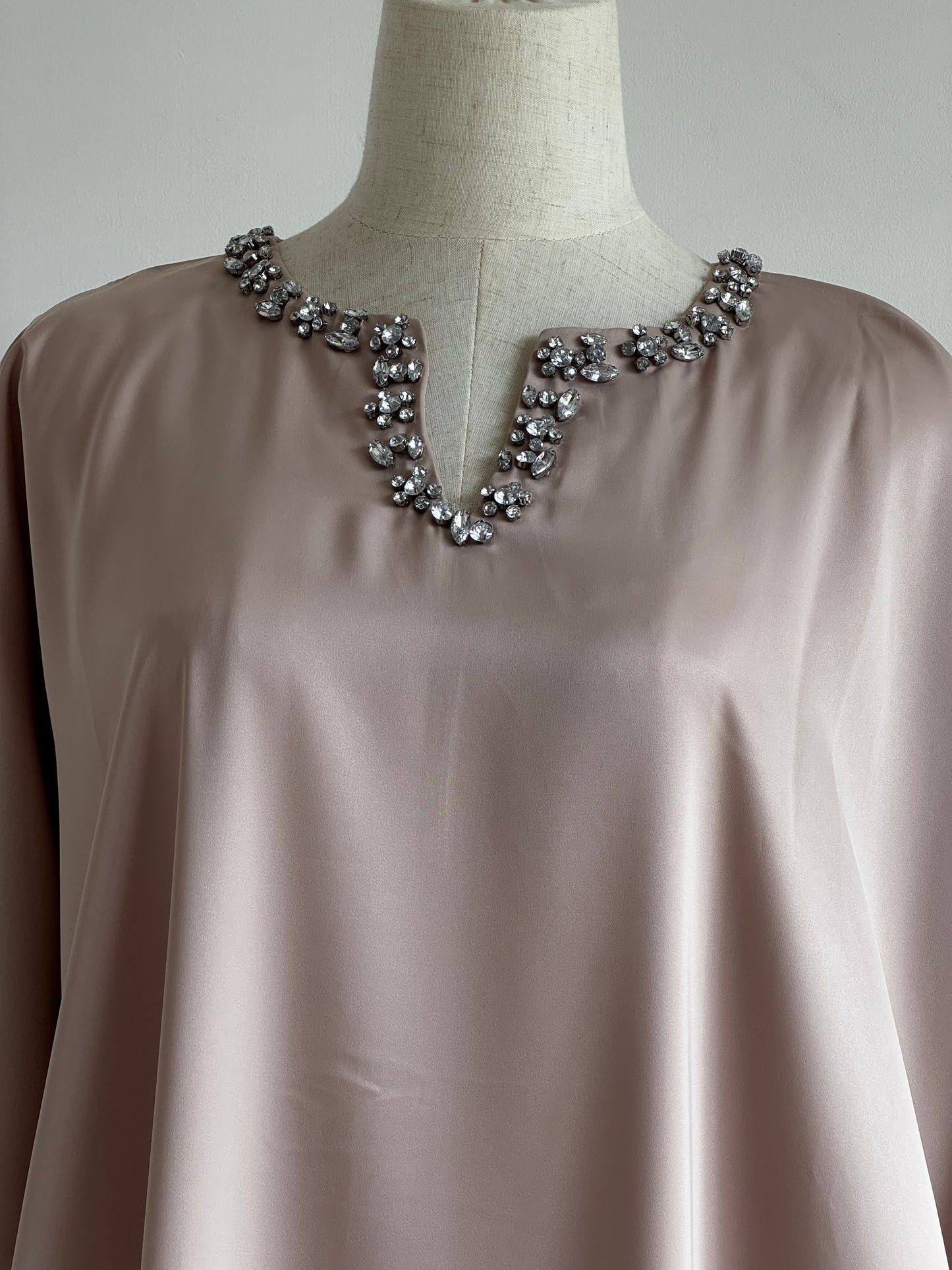 Pinky Champagne Abaya ALYA