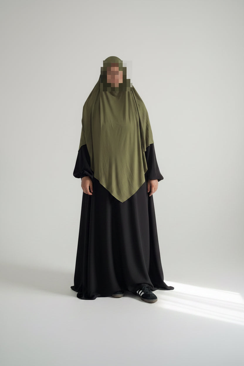 Everyday Bamboo Jersey Khimar – Lightweight, Breathable &amp; Comfortable