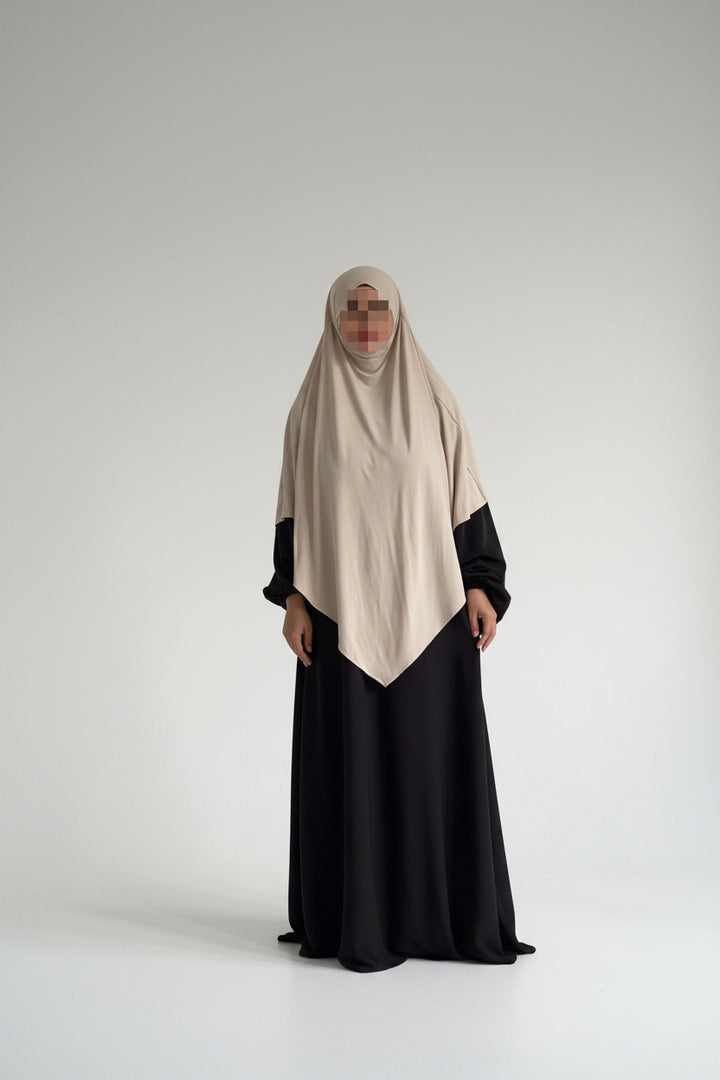Everyday Bamboo Jersey Khimar – Lightweight, Breathable &amp; Comfortable