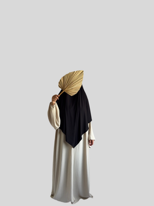 Regular premium Jersey Khimar black