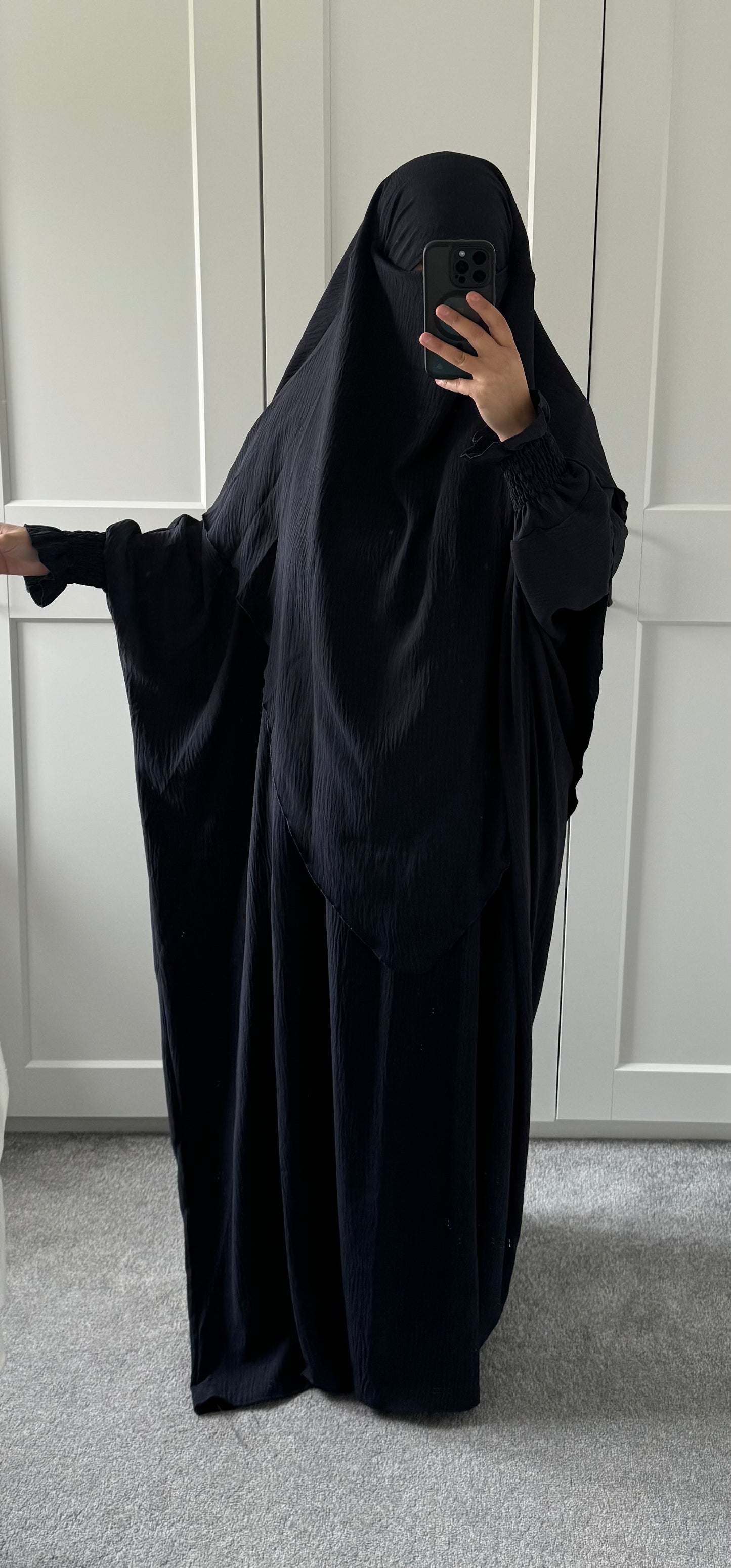 Abaya & Khimar 2 layers Set ZAINAB