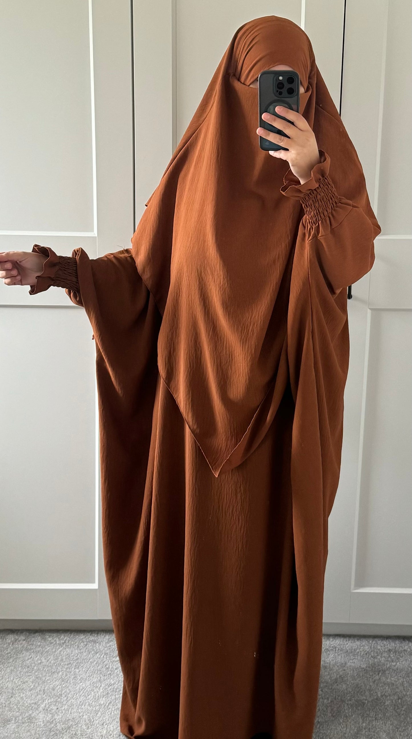 Abaya & Khimar 2 layers Set ZAINAB