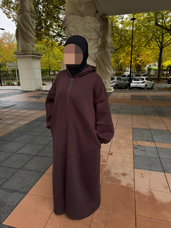 Hoodaya – Full Zip Modest Hooded Abaya