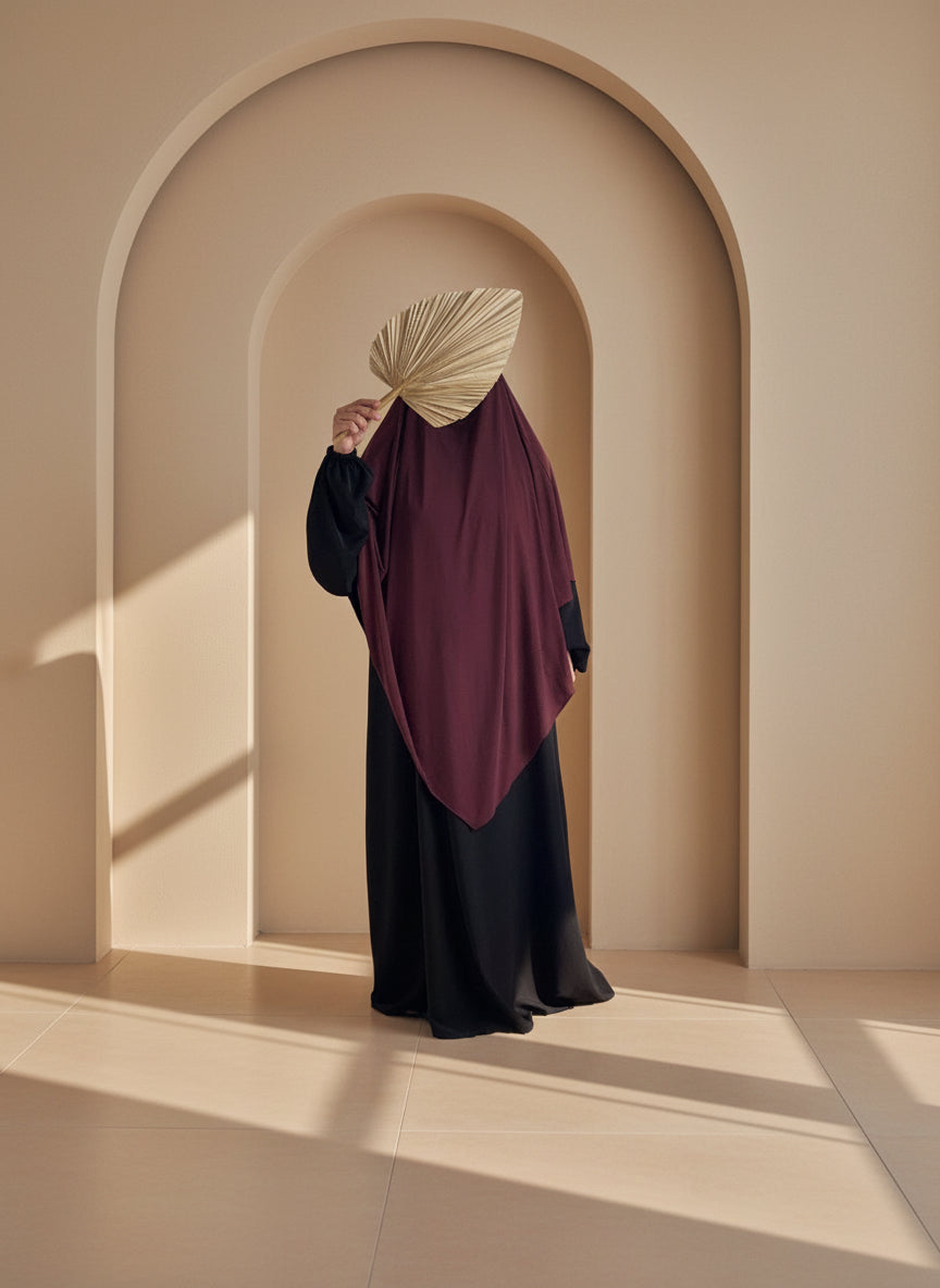 Maxi Bamboo jersey khimar