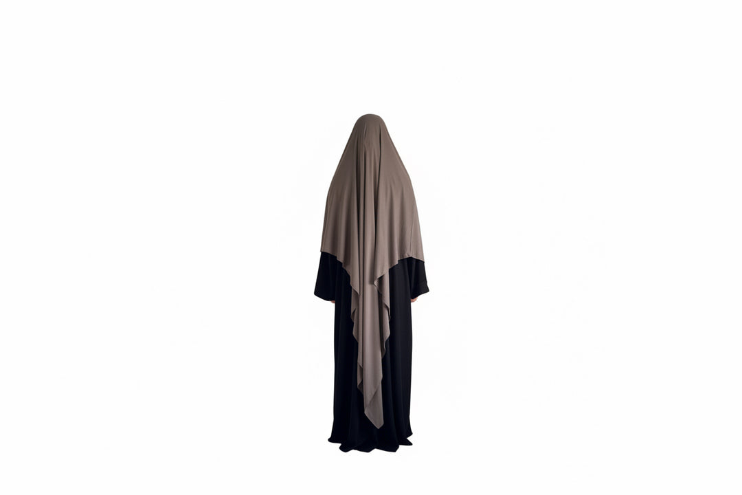 Maxi Bamboo Jersey Khimar – Full Coverage &amp; Flowy Comfort