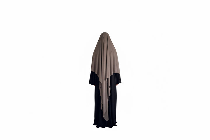 Maxi Bamboo Jersey Khimar – Full Coverage &amp; Flowy Comfort