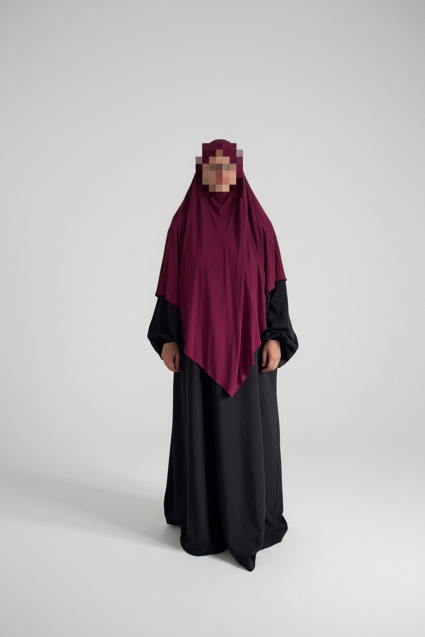 Everyday Bamboo Jersey Khimar – Lightweight, Breathable & Comfortable