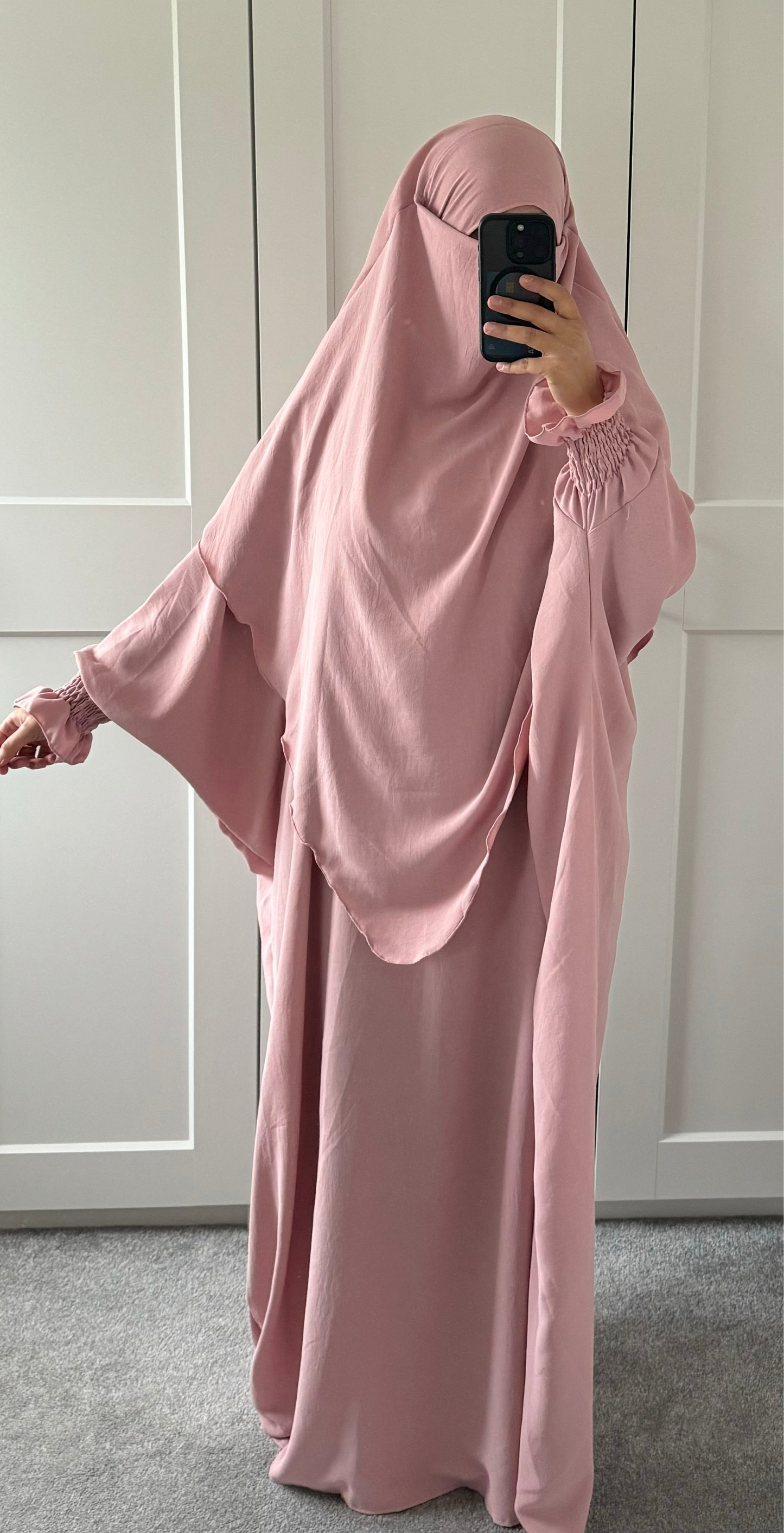 Abaya & Khimar 2 layers Set ZAINAB