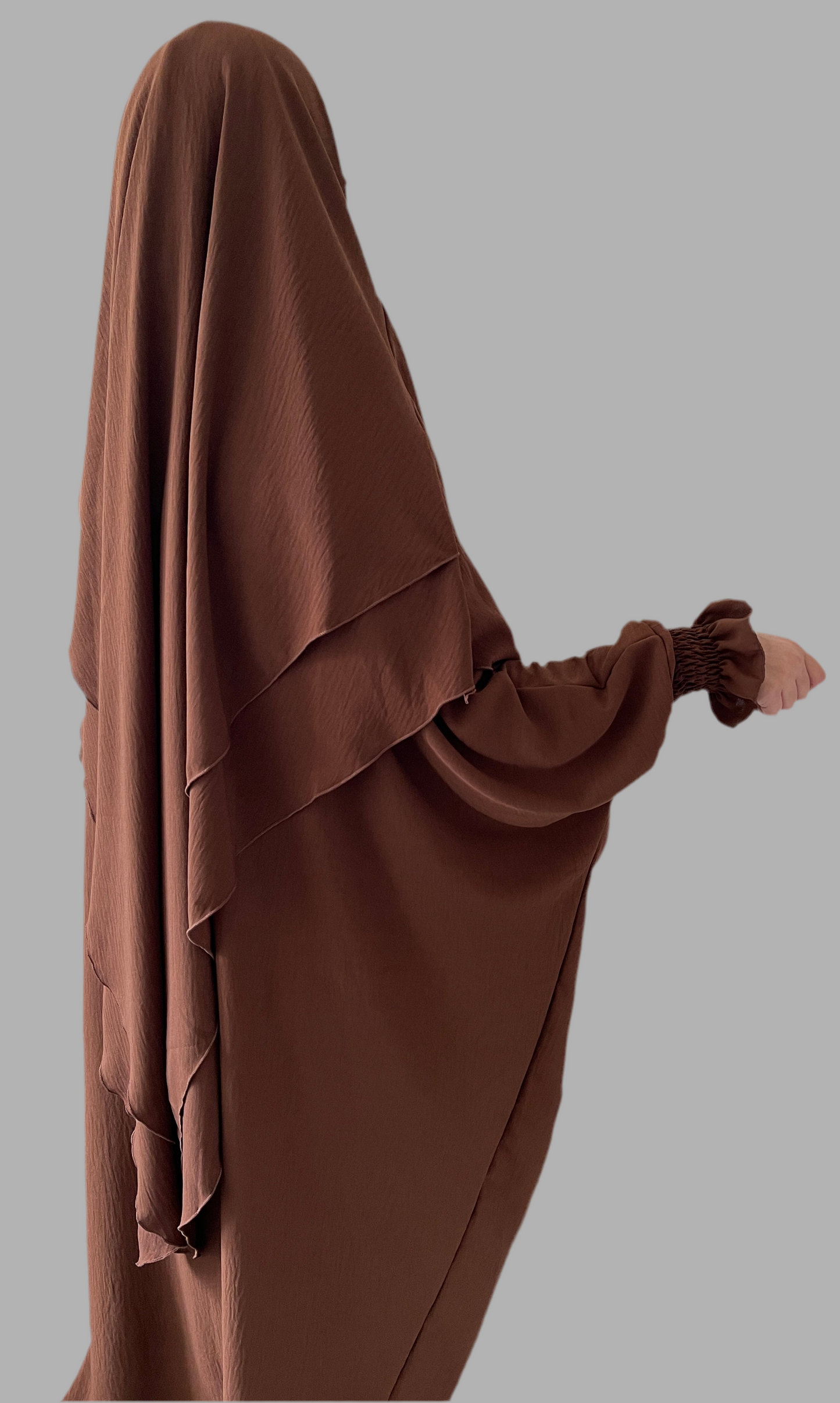 Abaya & Khimar 2 layers Set ZAINAB