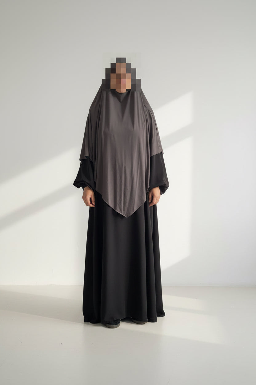 Everyday Bamboo Jersey Khimar – Lightweight, Breathable & Comfortable