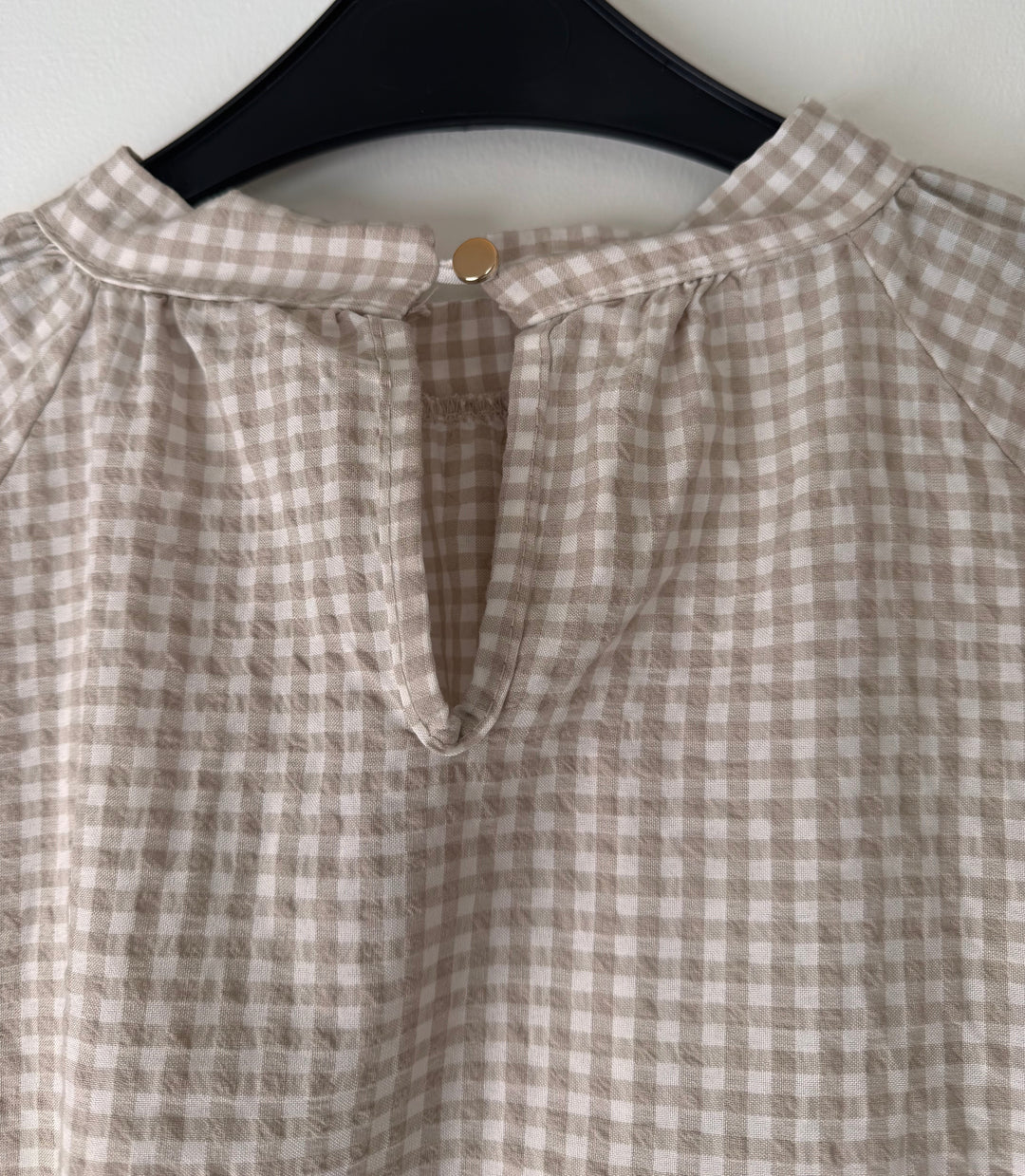 Gingham Modest Maxi Dress