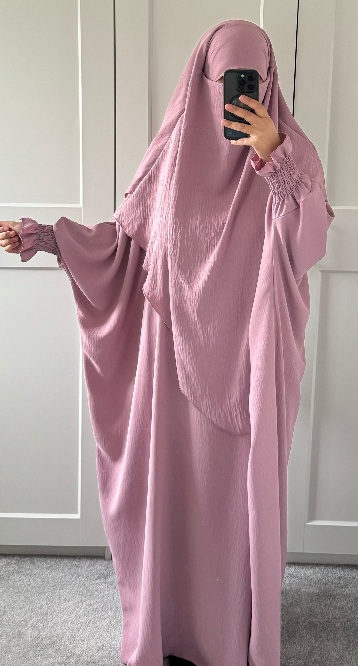 Abaya & Khimar 2 layers Set ZAINAB