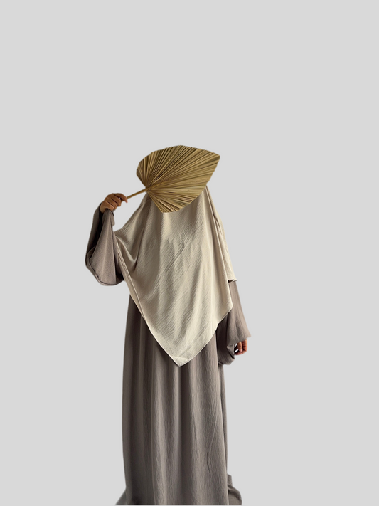 Clay Crepe Khimar