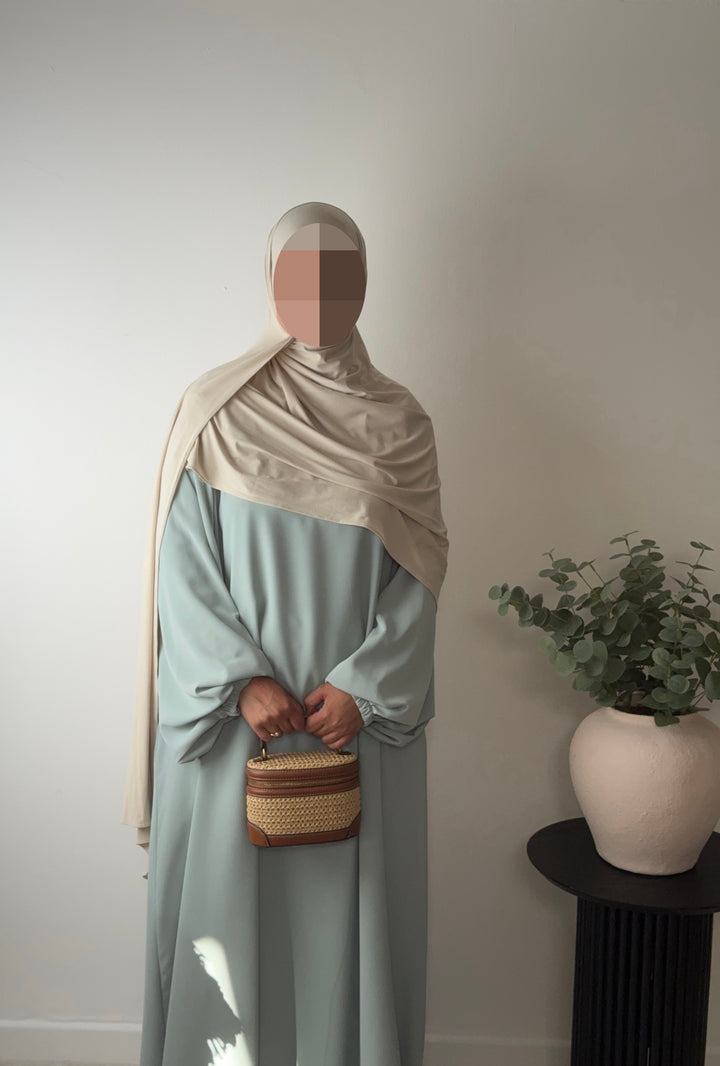 Medina Silk Abaya – Aisha | Elegant Modest Maxi Dress with Pockets