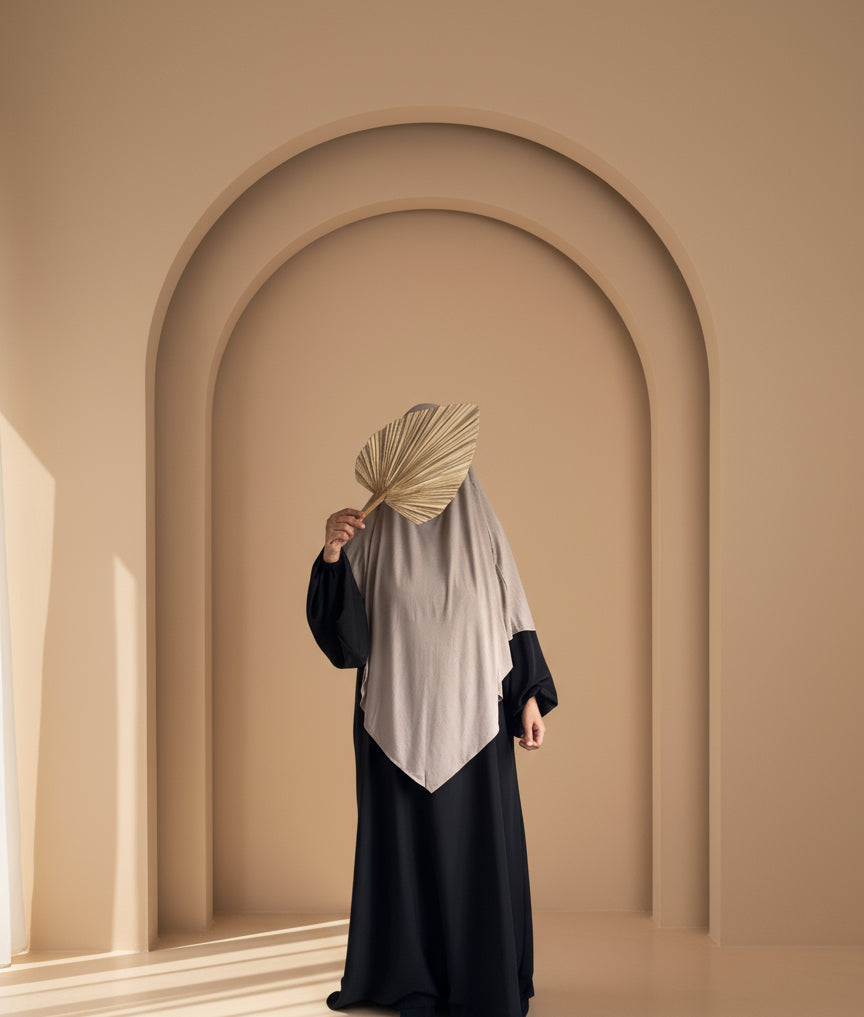 Bamboo jersey khimar