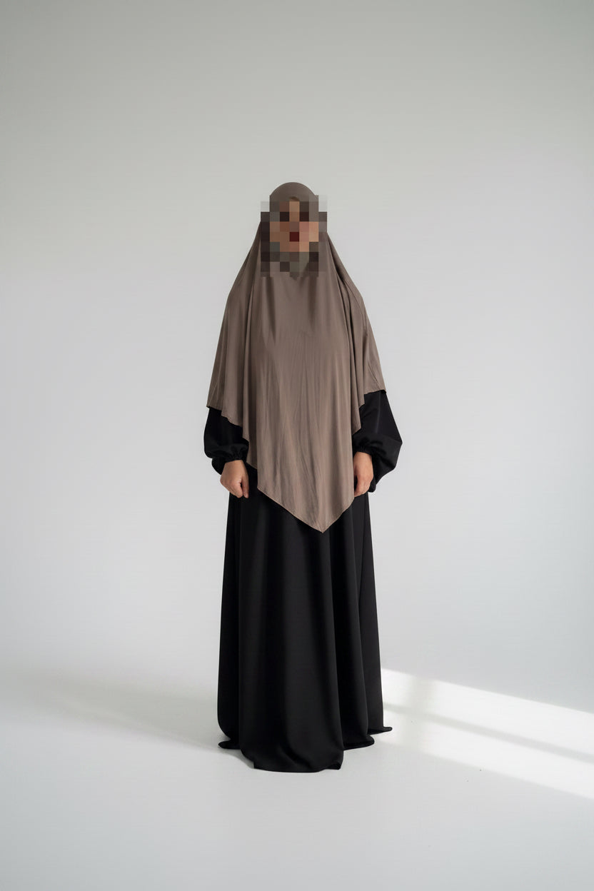 Everyday Bamboo Jersey Khimar – Lightweight, Breathable &amp; Comfortable