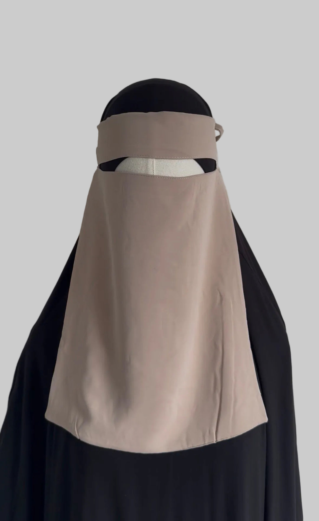 1 Layer Medina Silk Pull Down Niqab