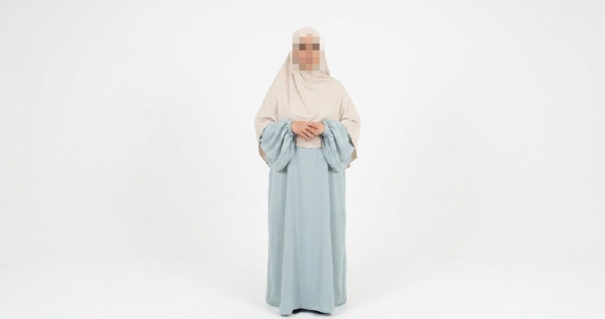 Aisha Balloon Sleeve Abaya