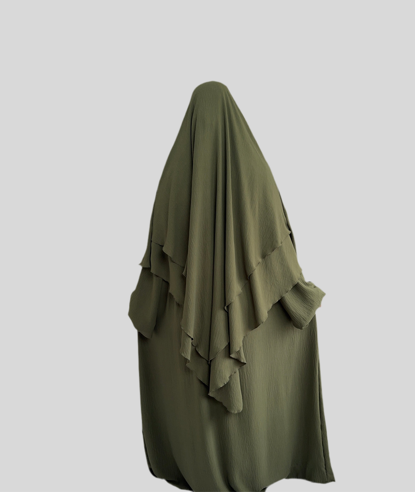 Kaki Abaya & Khimar Set ASSIYA