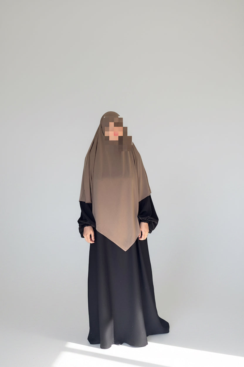 Premium Jersey Khimar – Everyday Elegance &amp; Structured Comfort
