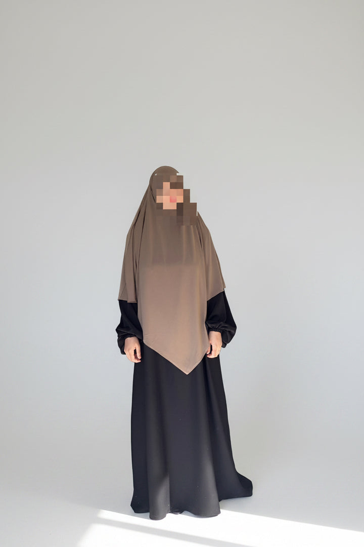 Premium Jersey Khimar – Everyday Elegance &amp; Structured Comfort
