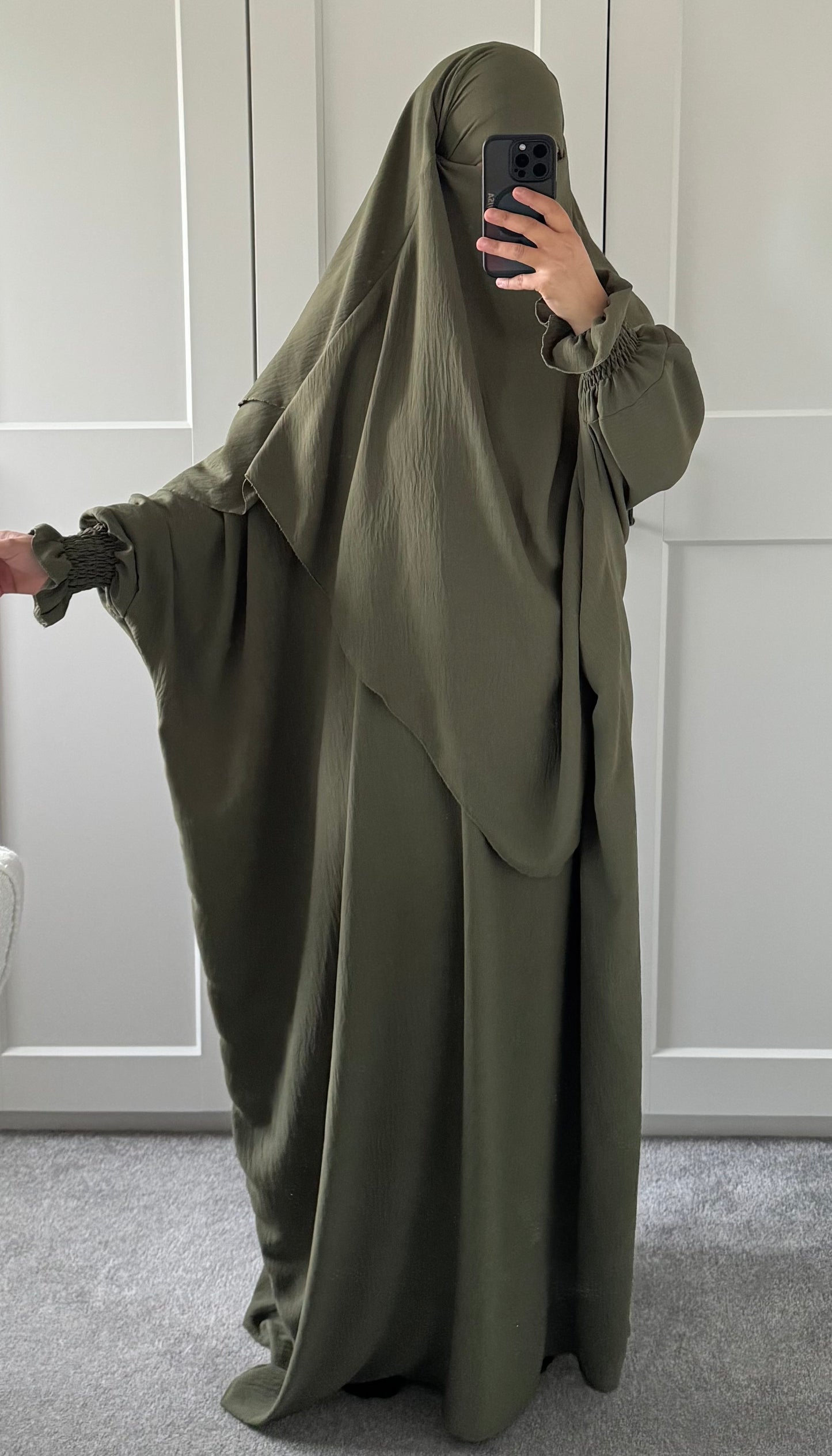 Abaya & Khimar 2 layers Set ZAINAB