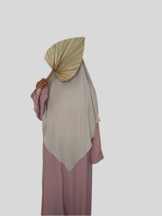 Baby Pink Abaya Madina