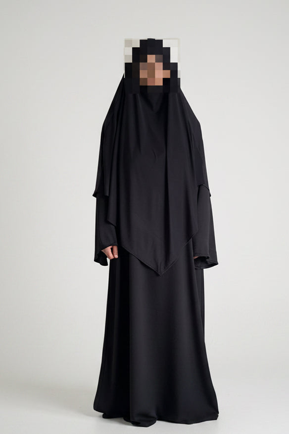 Premium Jersey Khimar – Everyday Elegance &amp; Structured Comfort