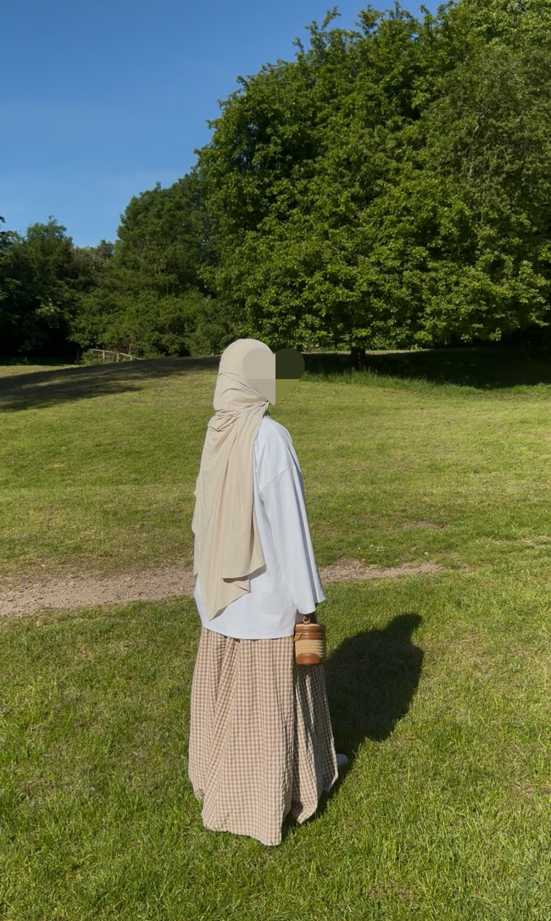 🌿 Bamboo Jersey Hijab XL – Soft, Breathable &amp; Effortlessly Modest