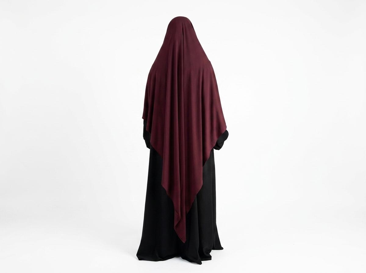 Maxi Bamboo Jersey Khimar – Full Coverage & Flowy Comfort