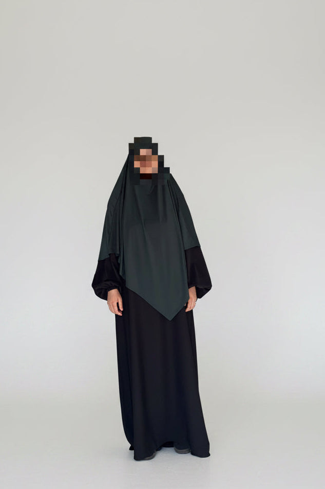 Premium Jersey Khimar – Everyday Elegance &amp; Structured Comfort