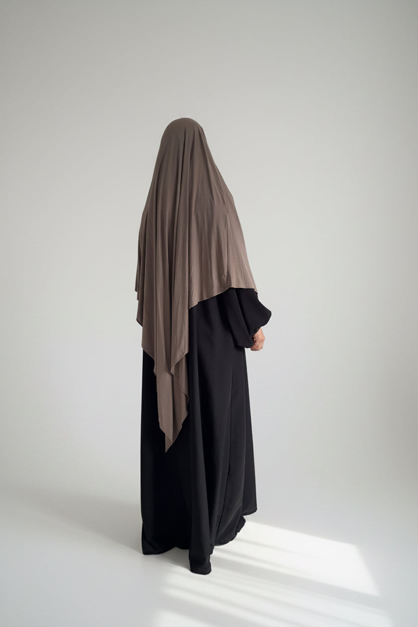 Everyday Bamboo Jersey Khimar – Lightweight, Breathable &amp; Comfortable