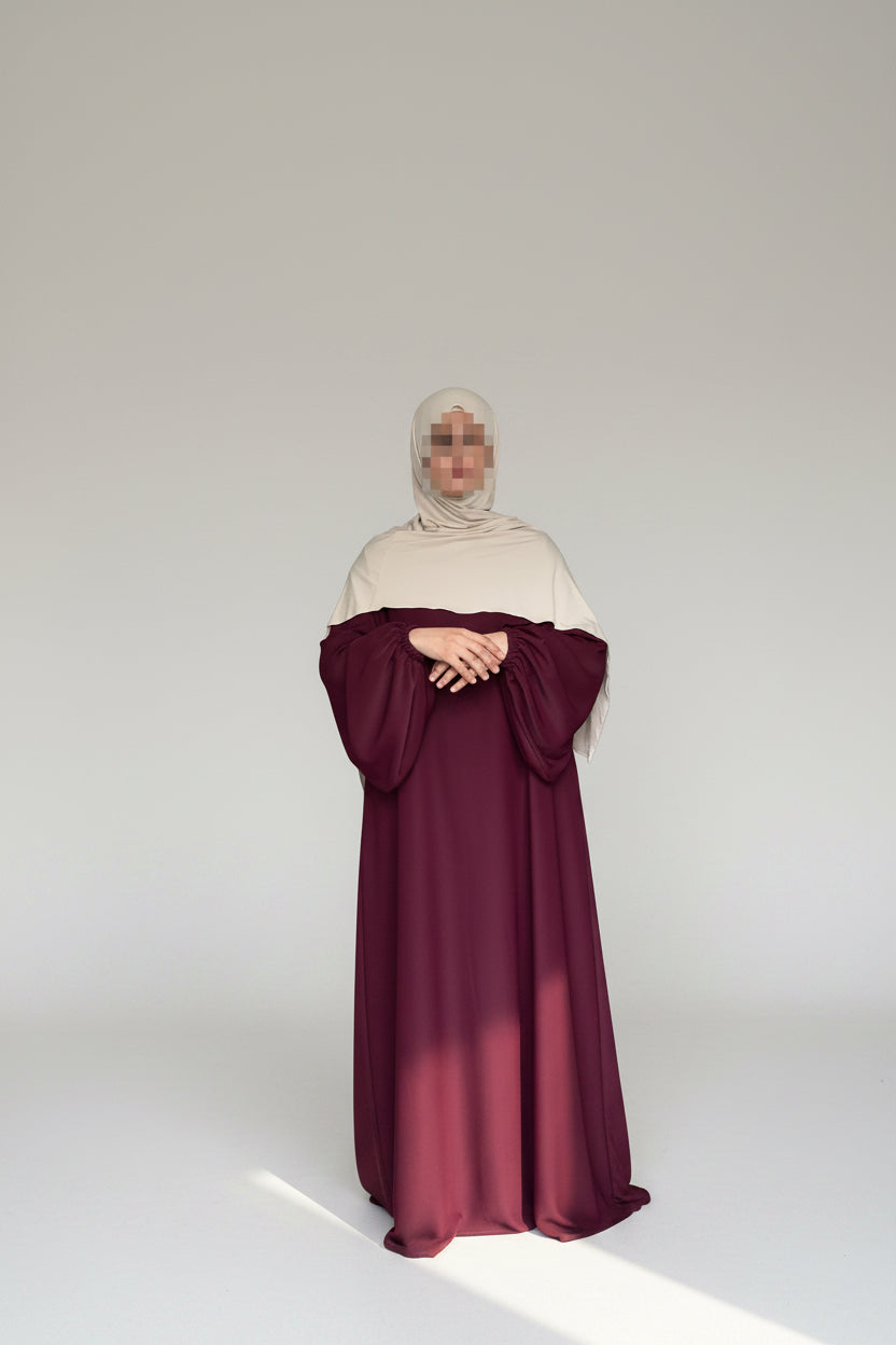 Aisha Balloon Sleeve Abaya