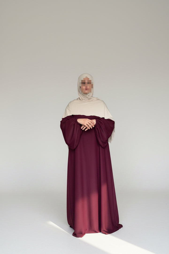 Medina Silk Abaya – Aisha | Elegant Modest Maxi Dress with Pockets