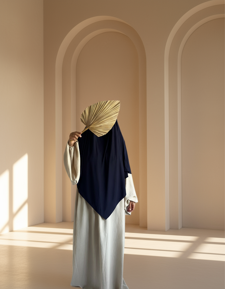 Premium Jersey Khimar - Jersey Khimar Hijab - Modest Jersey Scarf